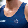 MEN RUNNING TANK TOP PERFO ARMOS LEGEND NAVY BLUE