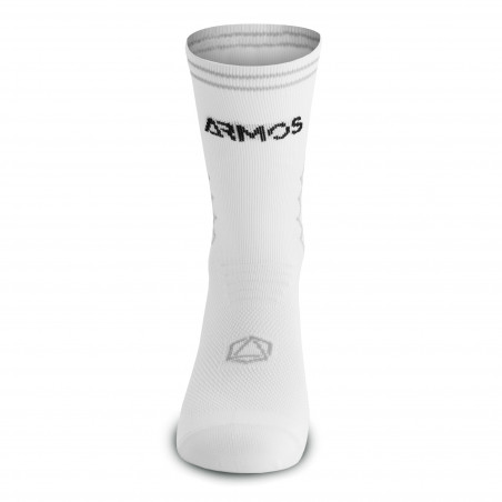 TRAIL SOCKS ARMOS COMPRESSIO WHITE