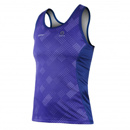 WOMEN RUNNING TANK TOP PERFO ARMOS ASTERIA PURPLE