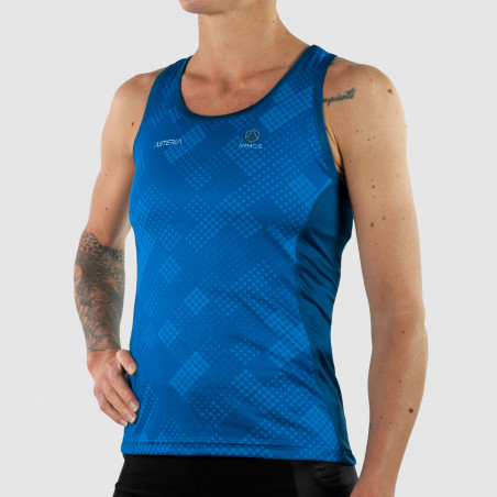 WOMEN RUNNING TANK TOP PERFO ARMOS ASTERIA EMERALD