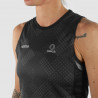 RUNNING SLEEVELESS JERSEY WOMEN ARMOS ASTERIA GREY