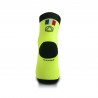 CHAUSSETTES COURTES CYCLISME ARMOS TALISMAN MI-HAUTES JAUNE FLUO