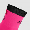 CHAUSSETTES COURTES CYCLISME ARMOS TALISMAN MI-HAUTES ROSE FLUO