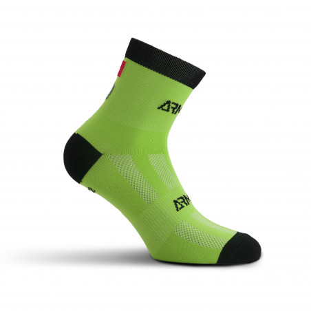 CHAUSSETTES COURTES CYCLISME ARMOS TALISMAN MI-HAUTES VERT