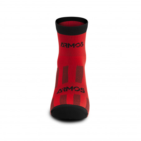 CYCLING SHORT HEIGHT SOCKS ARMOS TALISMAN RED