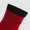 CHAUSSETTES COURTES CYCLISME ARMOS TALISMAN MI-HAUTES ROUGE