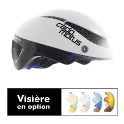 AERO CADOMOTUS OMEGA HELMET WITHOUT VISOR - WHITE