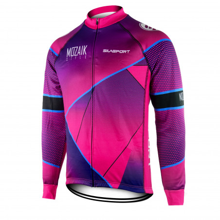 MAILLOT / VESTE MI-SAISON EVO SILASPORT MOZAIK STYLE ROSE