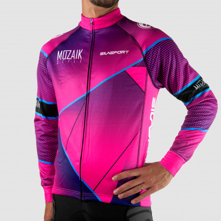 MAILLOT / VESTE MI-SAISON EVO SILASPORT MOZAIK STYLE ROSE