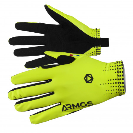 GANTS LONGS ARMOS MI-SAISON GEL+ JAUNE FLUO