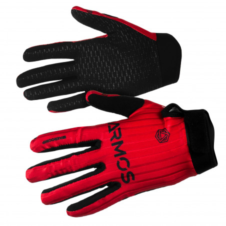 GANTS LONGS ARMOS PRO AEROGRIP ROUGE