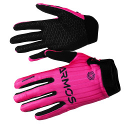 LONG GLOVES ARMOS PRO AEROGRIP PINK FLUO