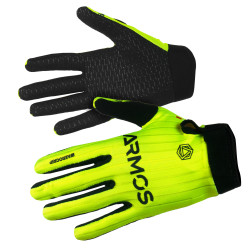 LONG GLOVES ARMOS PRO AEROGRIP YELLOW FLUO