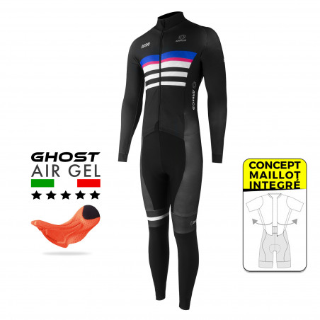 COMBINAISON CYCLISME THERMIQUE HIVER PRO ARMOS ICON BLEU