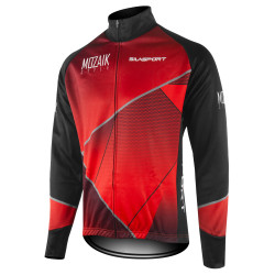 VESTE THERMIQUE EVO SILASPORT MOZAIK STYLE ROUGE