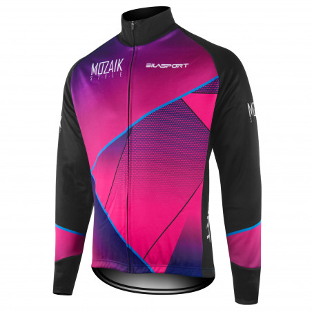 VESTE THERMIQUE EVO SILASPORT MOZAIK STYLE ROSE