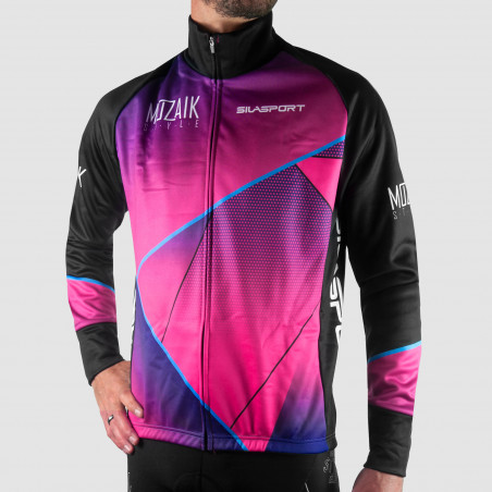 THERMAL JACKET EVO SILASPORT MOZAIK STYLE PINK