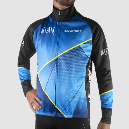 THERMAL JACKET EVO SILASPORT MOZAIK STYLE BLUE