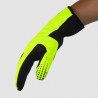 EXTREME WINTER LONG GLOVES HIVER ARMOS COLD EXTREME YELLOW FLUO