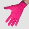 WINTER RUNNING GLOVES ARMOS PINK FLUO