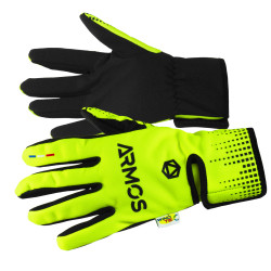 AUTOMN/WINTER LONG GLOVES ARMOS THERMO YELLOW FLUO