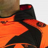 MAILLOT RUNNING HIVER MANCHES LONGUES ORANGE - SILA FLUO STYLE 3