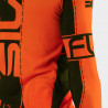 MAILLOT RUNNING HIVER MANCHES LONGUES ORANGE - SILA FLUO STYLE 3