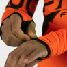 MAILLOT RUNNING HIVER MANCHES LONGUES ORANGE - SILA FLUO STYLE 3