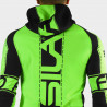 MAILLOT RUNNING HIVER MANCHES LONGUES VERT - SILA FLUO STYLE 3