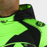 MAILLOT RUNNING HIVER MANCHES LONGUES VERT - SILA FLUO STYLE 3