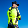 MAILLOT RUNNING HIVER MANCHES LONGUES VERT - SILA FLUO STYLE 3