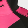 MAILLOT RUNNING HIVER MANCHES LONGUES ROSE - SILA FLUO STYLE 3