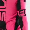 MAILLOT RUNNING HIVER MANCHES LONGUES ROSE - SILA FLUO STYLE 3