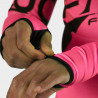 MAILLOT RUNNING HIVER MANCHES LONGUES ROSE - SILA FLUO STYLE 3