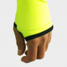 MAILLOT RUNNING HIVER MANCHES LONGUES JAUNE - SILA FLUO STYLE 3