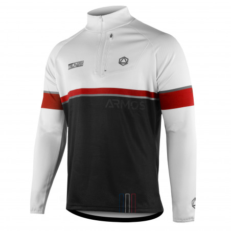 MAILLOT RUNNING HOMME HIVER ARMOS TALISMAN ROUGE