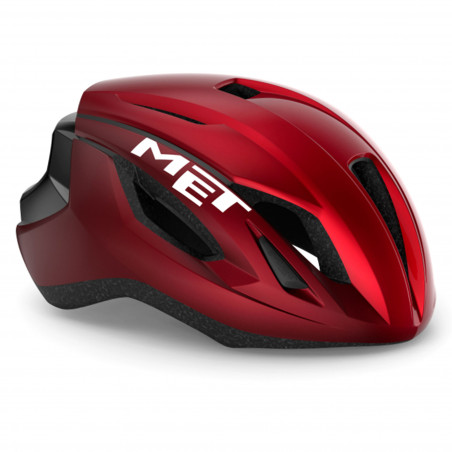 MET STRALE HELMET RED