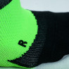 CHAUSSETTES TECHNICS SILA - Mi-hautes VERT FLUO / NOIR