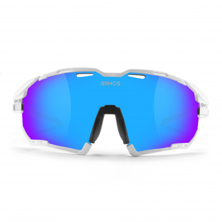 SUNGLASSES ARMOS ELIUS - WHITE - REVO BLUE