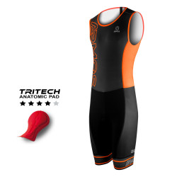 MAN TRISUIT CD ARMOS NEON ORANGE FLUO SL