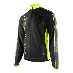 WINDBREAKER RUNNING JACKET ARMOS NEON YELLOW FLUO