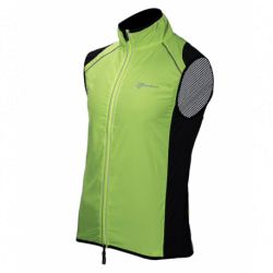 ROCKBROS REFLECTIVE SLEEVELESS JACKET - YELLOW