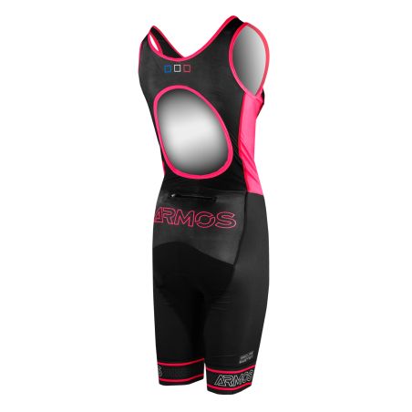 TRIFONCTION FEMME CD ARMOS NEON ROSE FLUO SM