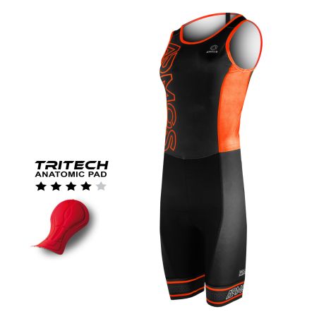 WOMAN TRI SUIT CD ARMOS NEON FLUO ORANGE SL