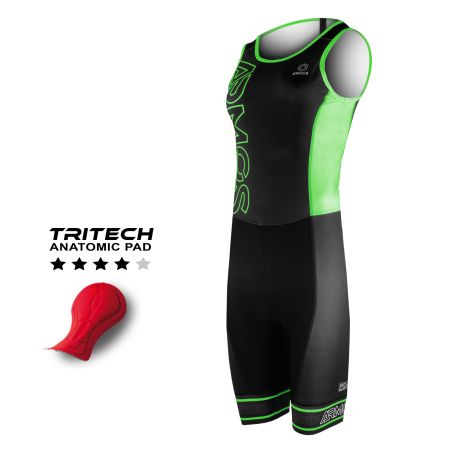 WOMAN TRI SUIT CD ARMOS NEON FLUO GREEN SL