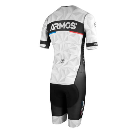 LD TRISUIT PRO RACE ARMOS PRISME - WHITE