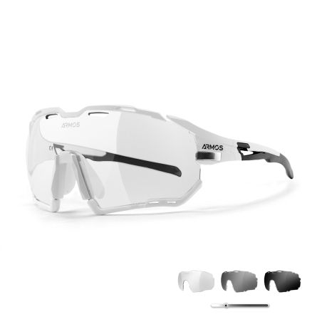 LUNETTES ARMOS ELIUS - BLANC - VERRES PHOTOCHROMIQUES