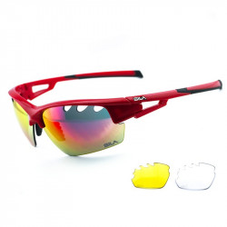 LUNETTES SILA FALKEN - ROUGE - VERRES IRIDIUM