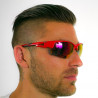 LUNETTES SILA FALKEN - ROUGE - VERRES IRIDIUM