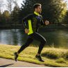 VESTE RUNNING COUPE VENT ARMOS NEON JAUNE FLUO